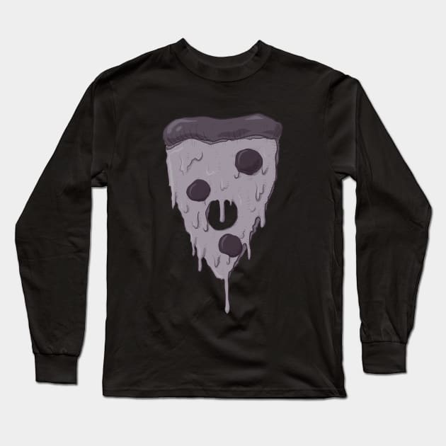 Pizza Planchette Long Sleeve T-Shirt by LVBart